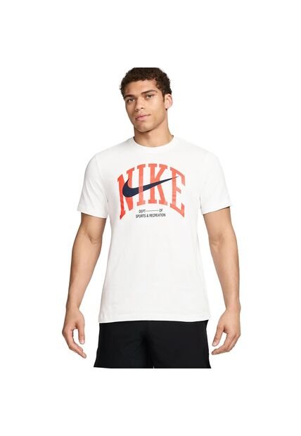 Camiseta M Nsw Tee Mdrn Ftns Fs Hombre-Blanco