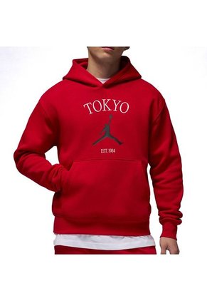 Hoodie Nike M J Tokyo City Hbr Po Hdy-Rojo