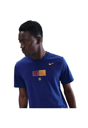 Camiseta Fcb M Nk Flag Tee Hombre-Azul