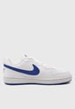 Tenis Lifestyle Blanco-Azul Nike Court Borough Low Recraft Kids de Nike