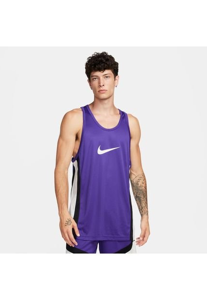 Camiseta Hombre Nike Icon Purpura