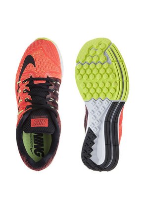 Running Naranja Neón-Negro-Amarillo Neón Nike Air Zoom Elite 8