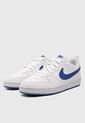 Tenis Lifestyle Blanco-Azul Nike Court Borough Low Recraft Kids de Nike