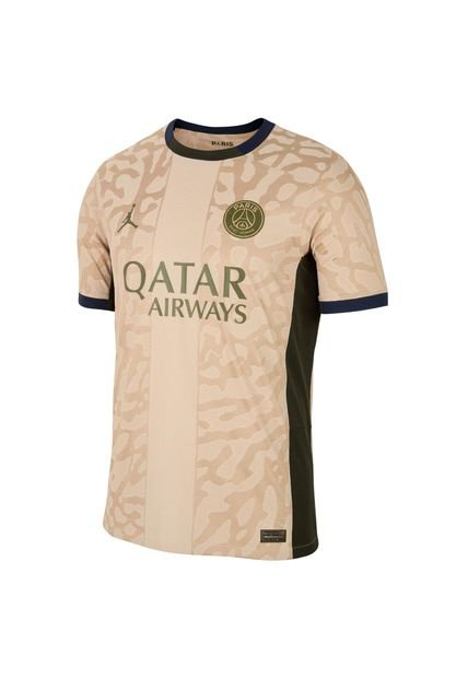 Camiseta Hombre Nike PSG 4 Estadio 2023/2024 Beige
