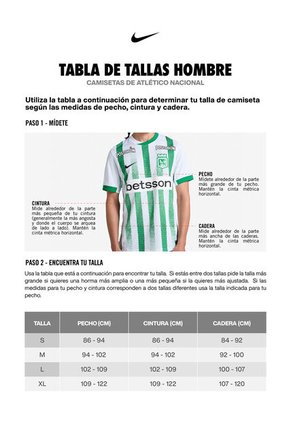 Camiseta Hombre Fútbol Nike Atlético Nacional Local 2026 Stadium