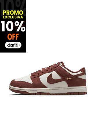 Tenis Mujer Nike Dunk Low Rojo Nike