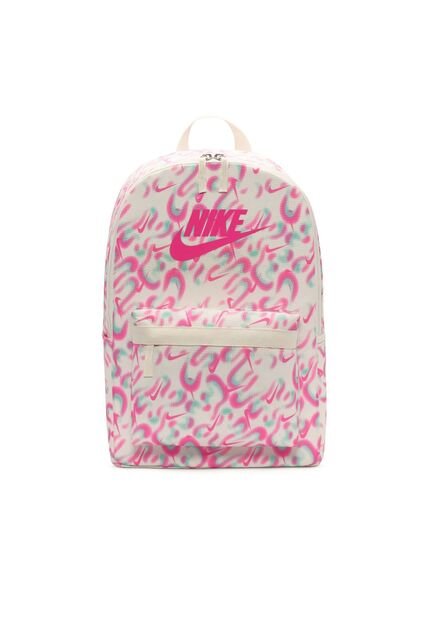 Morral Nike Heritge Bkpkairbrush-Beige/Fucsia
