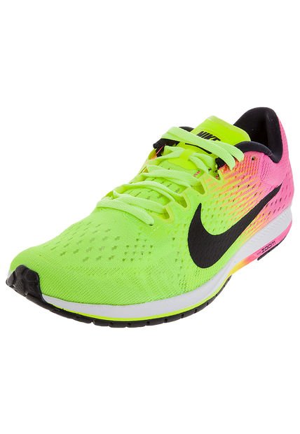 Running Amarillo Fluorescente/Fucsia Nike ZOOM STREAK OC - Compra | Dafiti