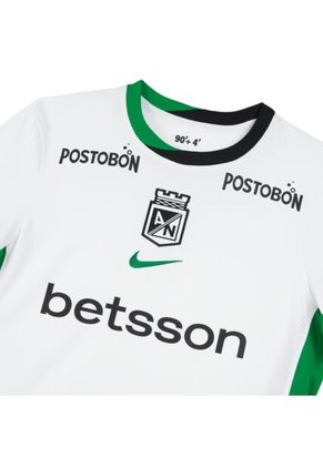 CAMISETA NIKE MUJER ATLETICO NACIONAL VISITANTE 2026 HV3921-100 Talla M