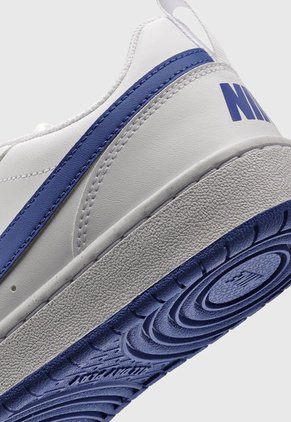 Tenis Lifestyle Blanco-Azul Nike Court Borough Low Recraft Kids