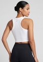 Camiseta Manga Sisa Training NIKE One Fitted Blanco de Nike