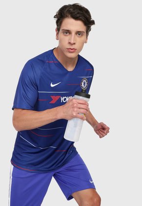 Camiseta Azul-Blanco-Rojo Nike Chelsea Fc Stadium Home