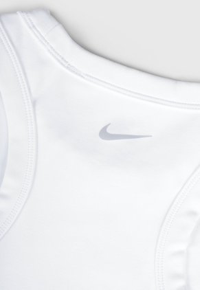 Camiseta Manga Sisa Training NIKE One Fitted Blanco