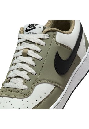Tenis Hombre Nike Court Vision Low Verde/Blanco