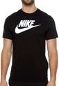 Camiseta Negro Nike Nstee Hbr Icon Futura de Nike