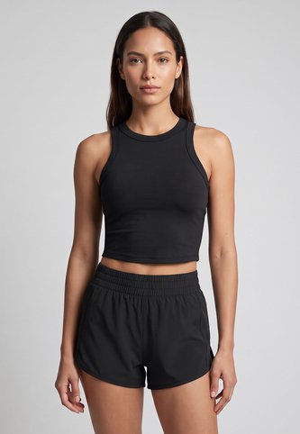 Camiseta Manga Sisa Training NIKE One Fitted Negro Nike