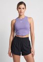 Camiseta Manga Sisa NIKE Sportswear Chill Knit Lila de Nike
