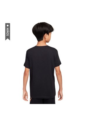 Camiseta Nike Sportswear Futura Niño-Negro