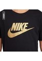 Camiseta Nike Sportswear Futura Niño-Negro de Nike