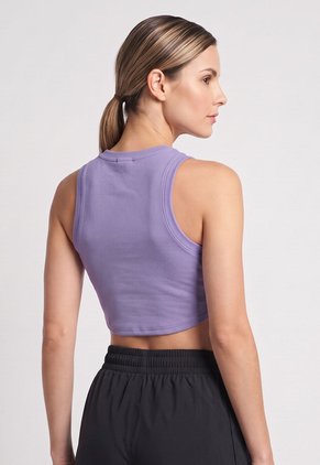 Camiseta Manga Sisa NIKE Sportswear Chill Knit Lila