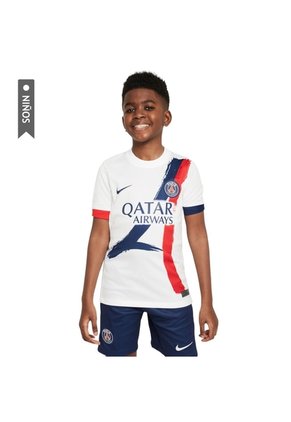 Camiseta Nike Paris Saint-Germain 2025/26 Niño-Blanco