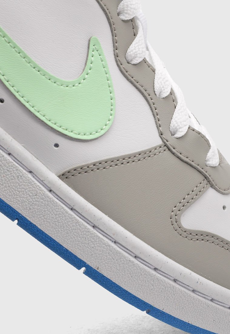 Tenis Lifestyle Blanco Gris Verde Lima Nike Court Borough Low Recraft Kids Compra Ahora Dafiti Colombia