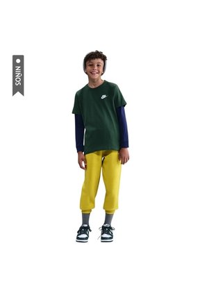 Camiseta Nike Sportswear Futura Niño-Verde