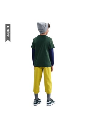 Camiseta Nike Sportswear Futura Niño-Verde
