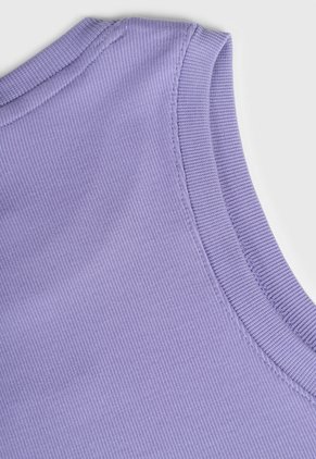 Camiseta Manga Sisa NIKE Sportswear Chill Knit Lila