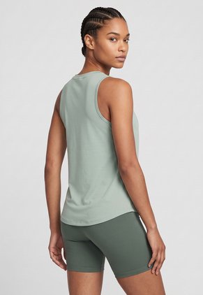 Camiseta Manga Sisa Running NIKE One Verde