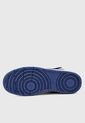 Tenis Lifestyle Azul-Negro-Blanco Nike Court Borough Mid 2 Big Kids' de Nike