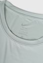 Camiseta Manga Sisa Running NIKE One Verde de Nike