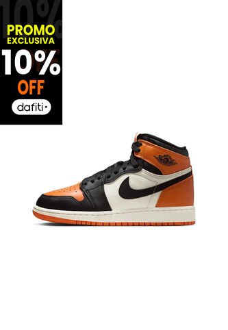 Tenis Unisex Niño Air Jordan 1 High OG Negro Nike