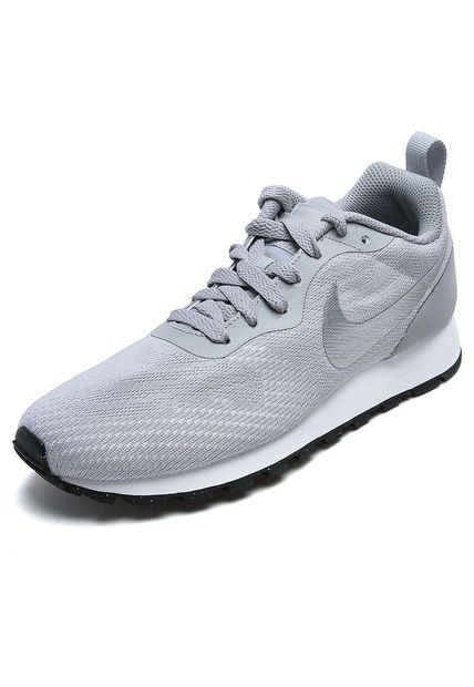Tenis Running Gris-Blanco Nike Ruinner 3 Eng Mesh