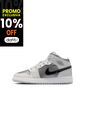 Tenis Unisex Niño Air Jordan 1 Mid Se Negro de Nike