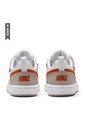 Tenis Nike Court Borough Low Ess Bpv Niño-Blanco/Naranja de Nike