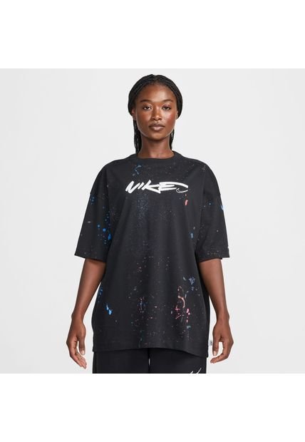 Camiseta Mujer Nike Sportswear Breaking Negro