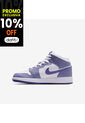 Tenis Unisex Niño Air Jordan 1 Mid Morado de Nike