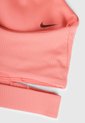 Top Training NIKE Zenvy Rib Salmón de Nike