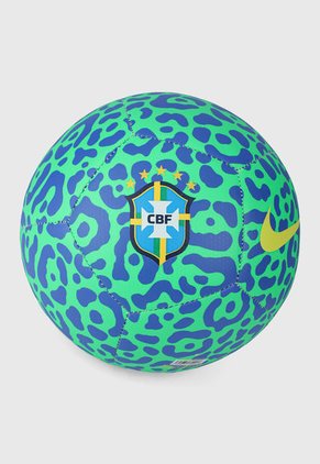 Balón de Fútbol Verde-Azul-Amarillo Nike Brasil Pitch Mundial 2022