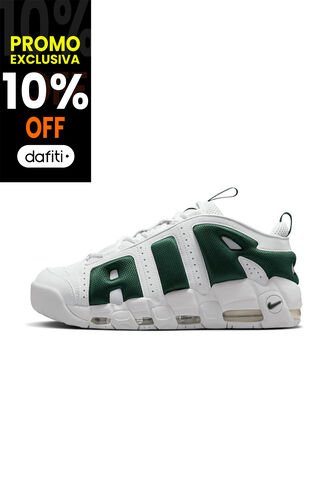 Tenis Hombre Nike Air More Uptempo Low Blanco Nike