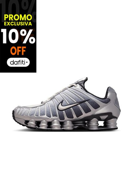 Tenis Hombre Nike Shox TL Gris