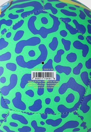 Balón de Fútbol Verde-Azul-Amarillo Nike Brasil Pitch Mundial 2022