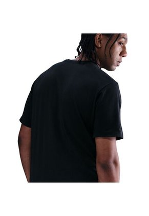 Camiseta Nike M Nsw Tee Swoosh Fs Hombre-Negro