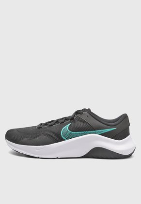 Tenis Training Negro-Blanco-Jade Nike Legend Essential 3 NN