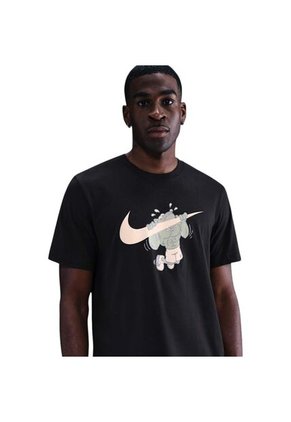 Camiseta Nike M Nsw Tee Iykyk Fs Hombre-Negro