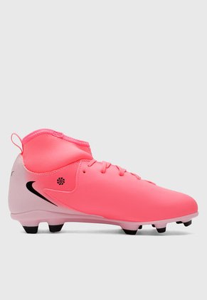 Guayo Fucsia Neón-Negro-Rosa Nike Jr. Phantom Luna 2 Club