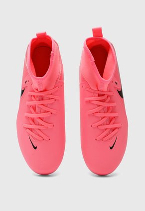 Guayo Fucsia Neón-Negro-Rosa Nike Jr. Phantom Luna 2 Club