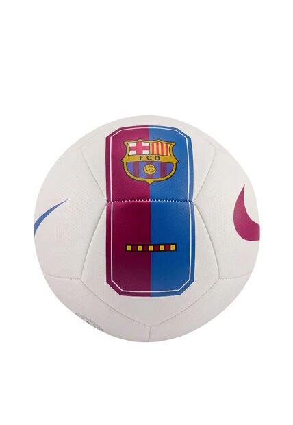 Balon Nike Fcb Pitch #5-Blanco