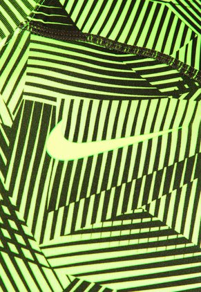 Camiseta Verde Neón-Negro Nike Hypercool Fttd Gfx Ss